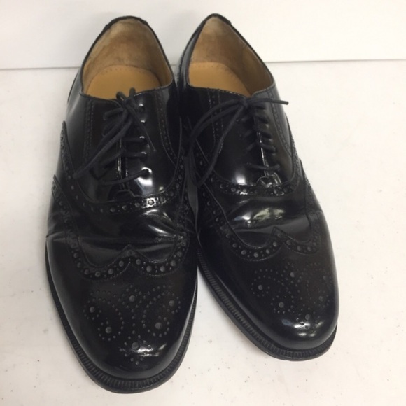 Cole Haan Cannolly Leather Wingtip Oxfords Size 10 - Picture 2 of 8